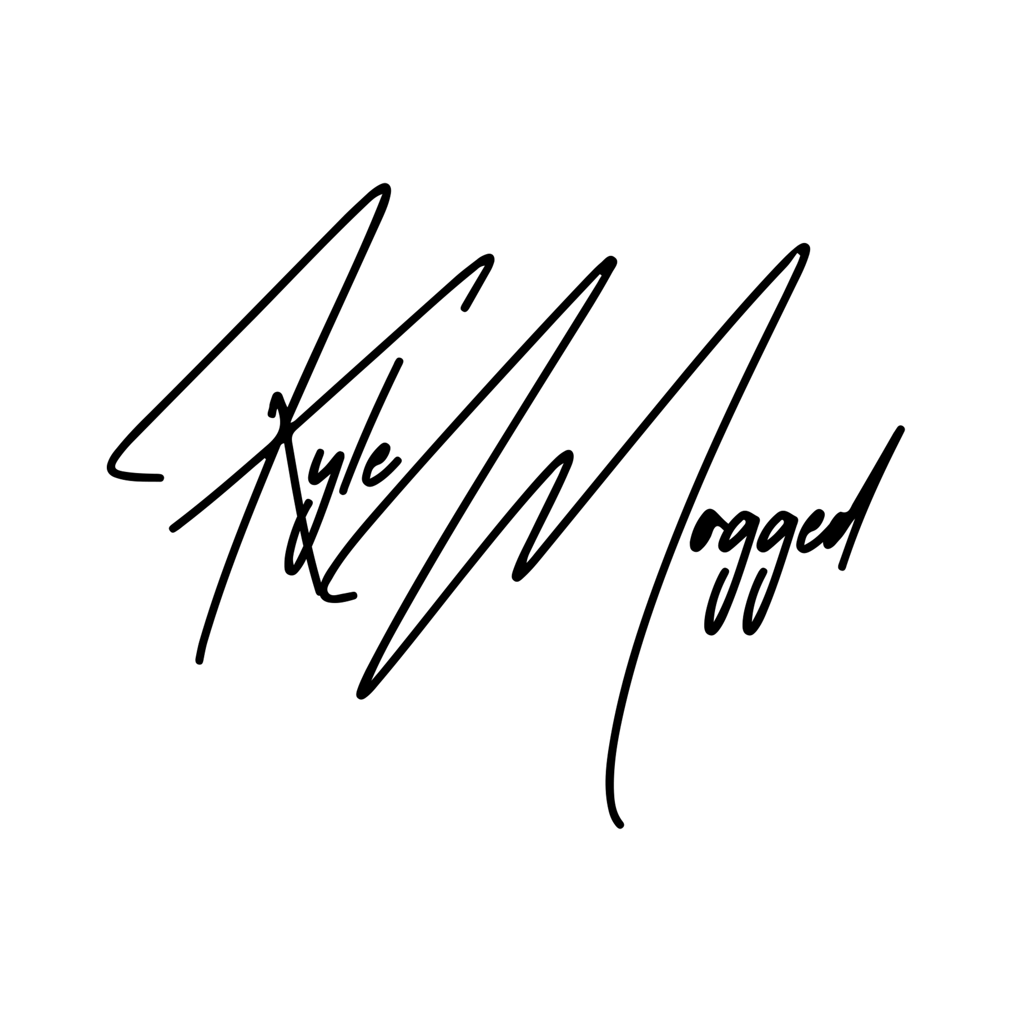 Kyle Mogged signature